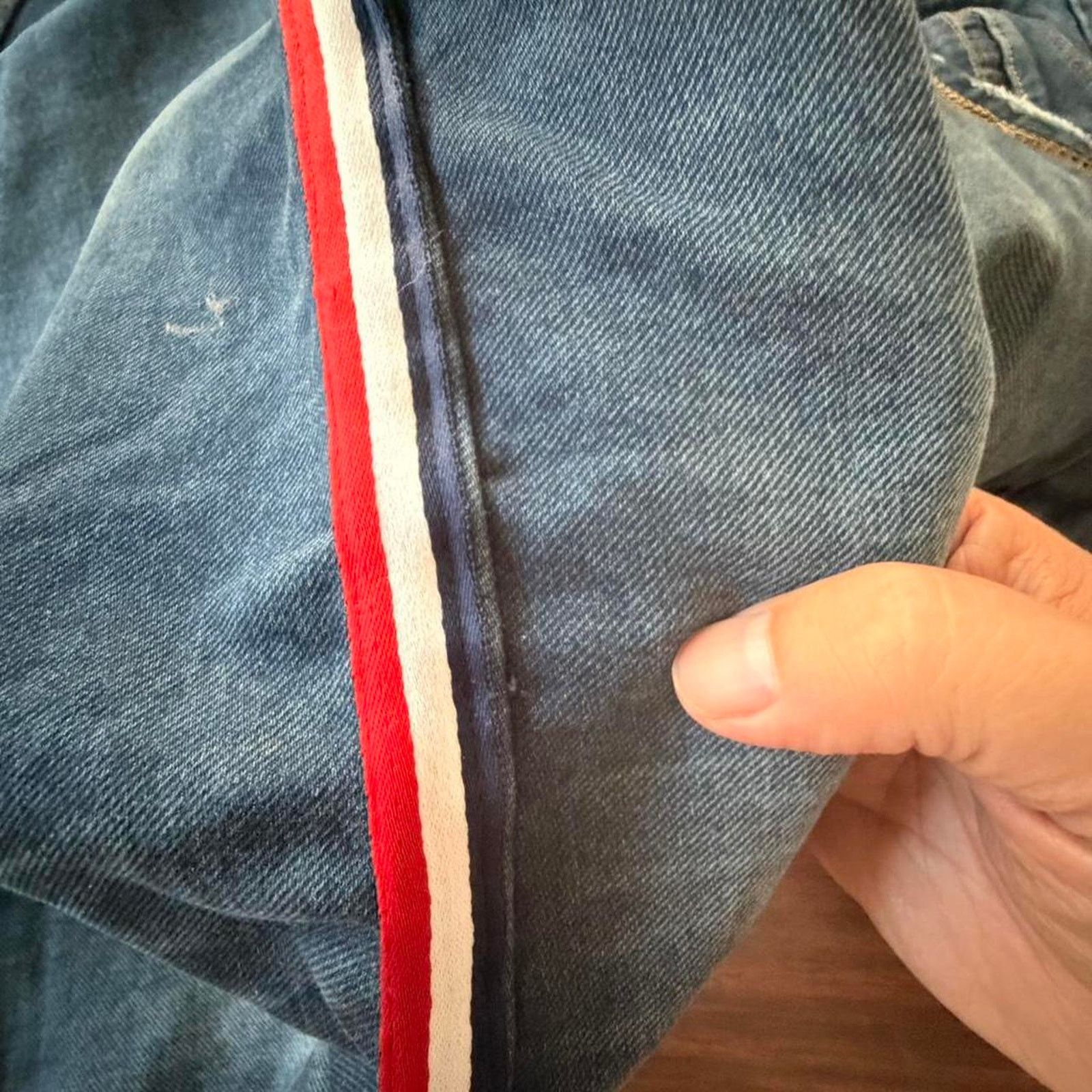 Diesel Diesel Narrot Tapered Side Stripe Distressed Wash Size 34X30 Size US 34 / EU 50 - 8 Thumbnail
