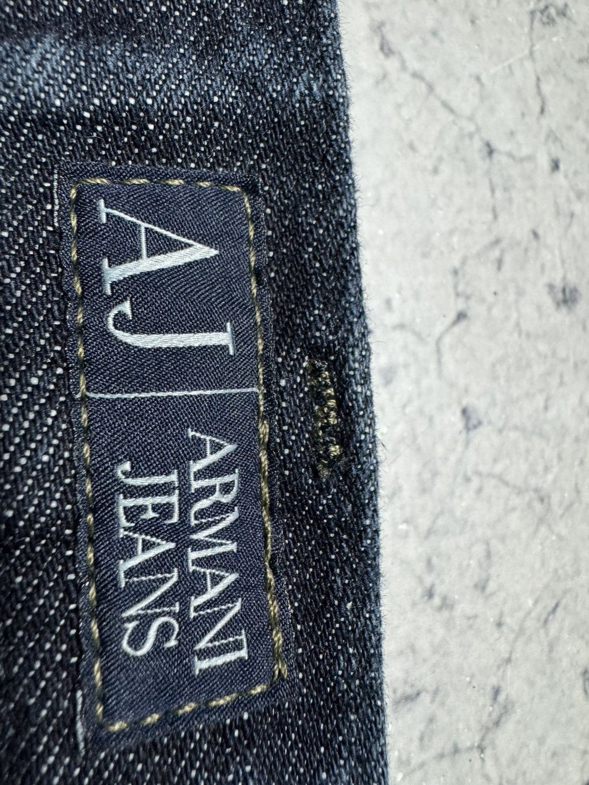 Armani Armani Jeans Big Logo Baggy Denim Luxury Vintage Size 34 Size US 34 / EU 50 - 5 Thumbnail