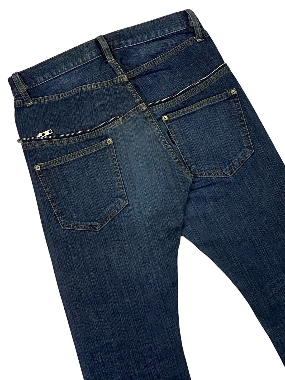 CABANE de ZUCCa Cabane De Zucca Asymmetrical Button Ups Denim Pants Size US 30 / EU 46 - 18 Thumbnail