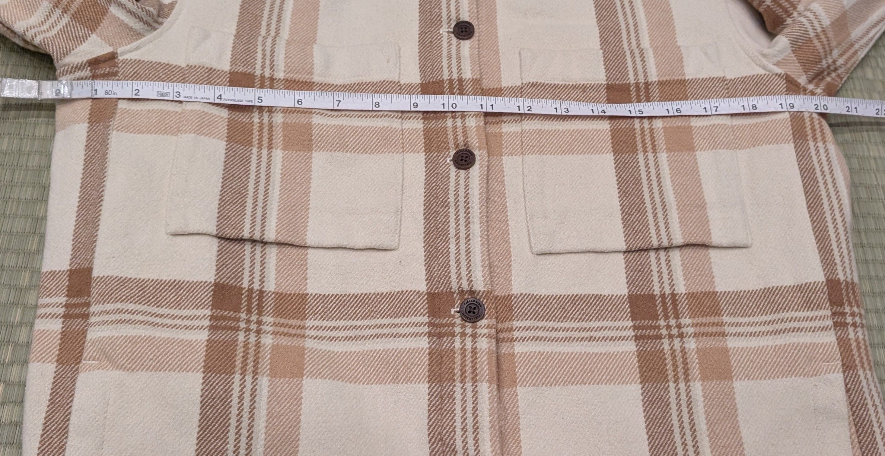 Fjallraven Fjallraven Singi Flannel Overshirt Chalk White Dune Beige Size XS / US 0-2 / IT 36-38 - 5 Thumbnail