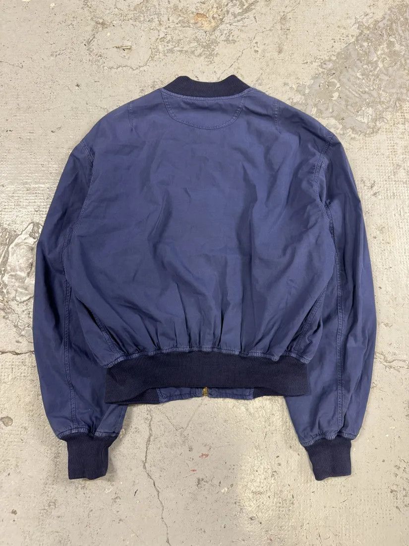 Designer × Moschino × Vintage AW1994 Moschino Blue Relaxed Bomber Jacket Size US M / EU 48-50 / 2 - 6 Thumbnail