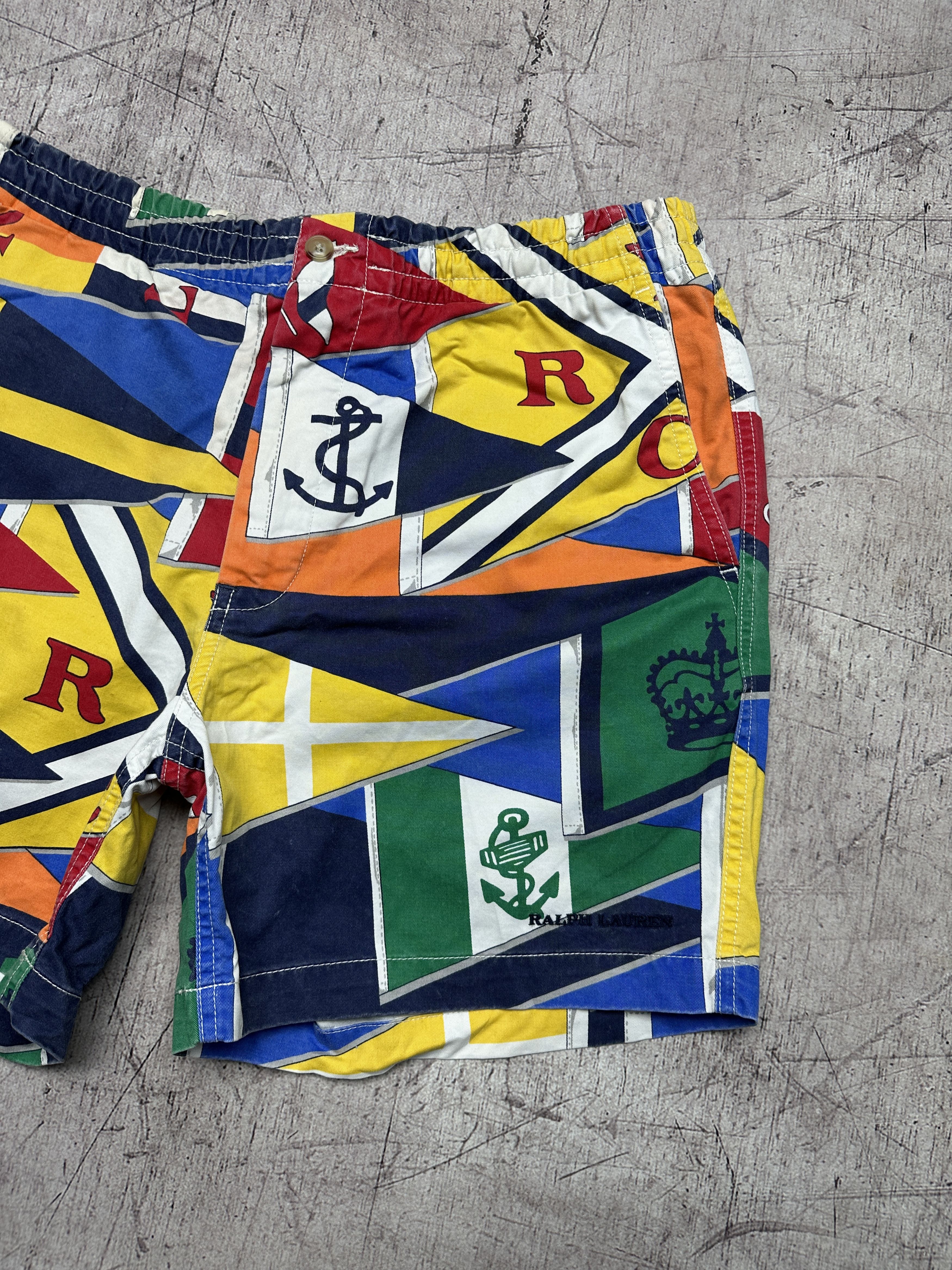 Polo Ralph Lauren Polo Ralph Lauren Mens Cotton Shorts Size US 34 / EU 50 - 2 Thumbnail