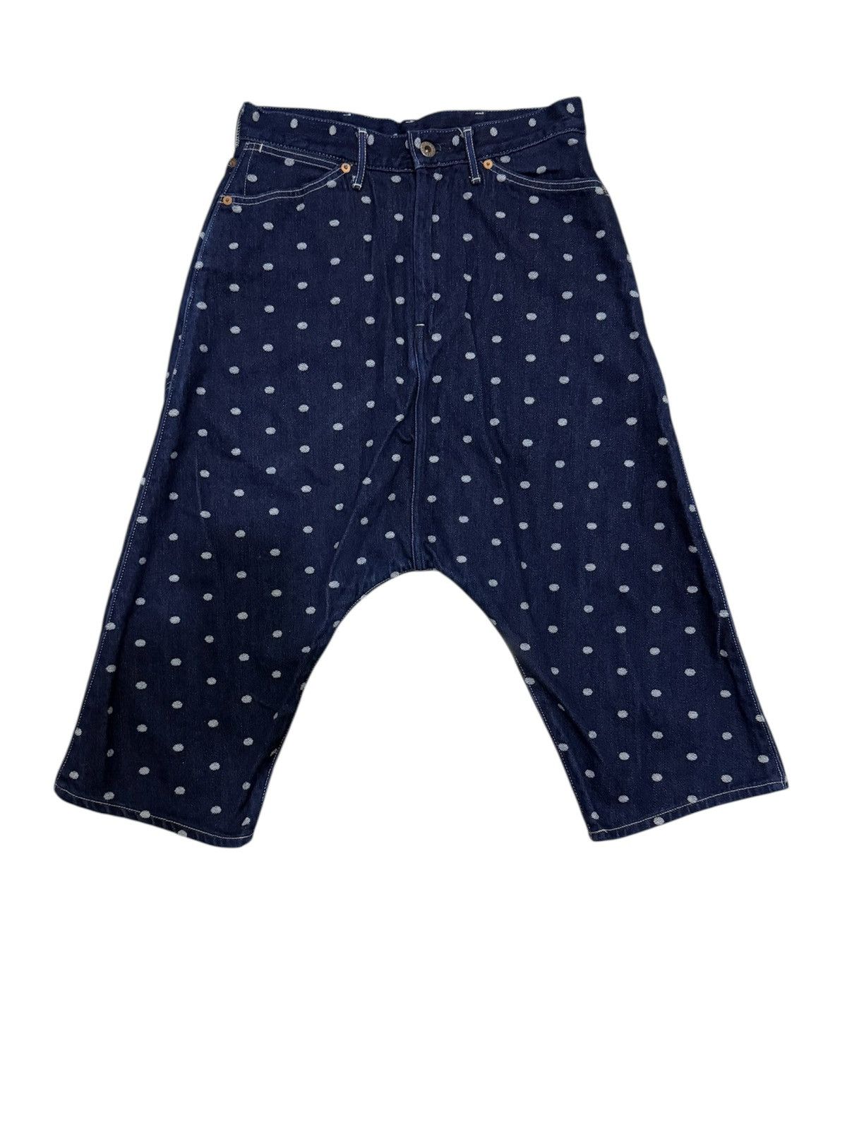 Japanese Brand × Kapital KAPITAL POLKA DOT DESIGN LONG RISE JAPAN CULTURE STYLE Size US 29 - 1 Thumbnail