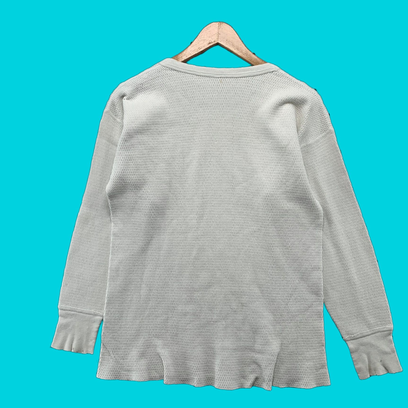 Vintage Wright's Thermal Shirt Mens M White Long Sleeve USA VINTAGE Size US M / EU 48-50 / 2 - 1 Thumbnail