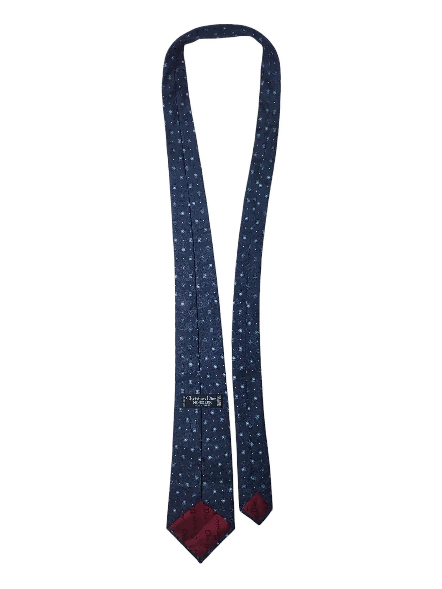 Christian Dior Monsieur × Vintage Christian Dior vintage silk tie Size ONE SIZE - 6 Thumbnail