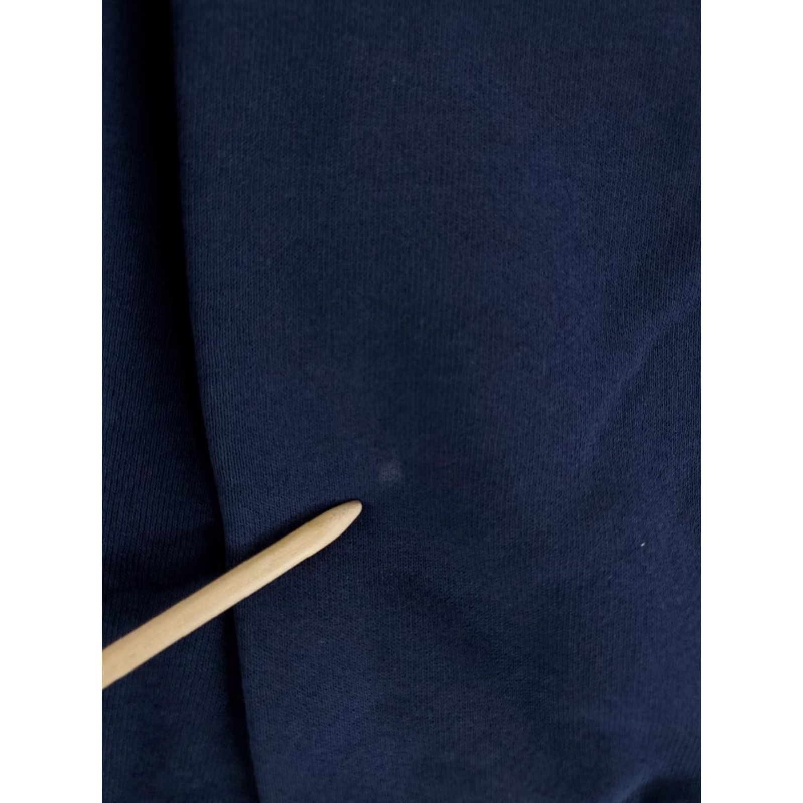 Fruit Of The Loom VINTAGE Fruit of the Loom Sweatshirt Blue Long Sleeve Mens L Embossed 90s US Navy Size US L / EU 52-54 / 3 - 3 Thumbnail
