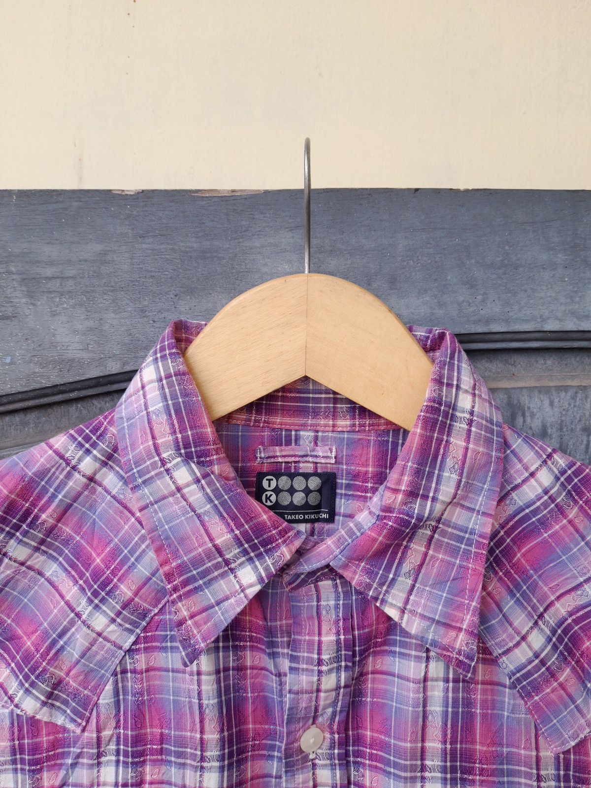 Takeo Kikuchi Takeo Kikuchi Button Up Classic Palid Japanese Y2k Style Size US M / EU 48-50 / 2 - 2 Thumbnail