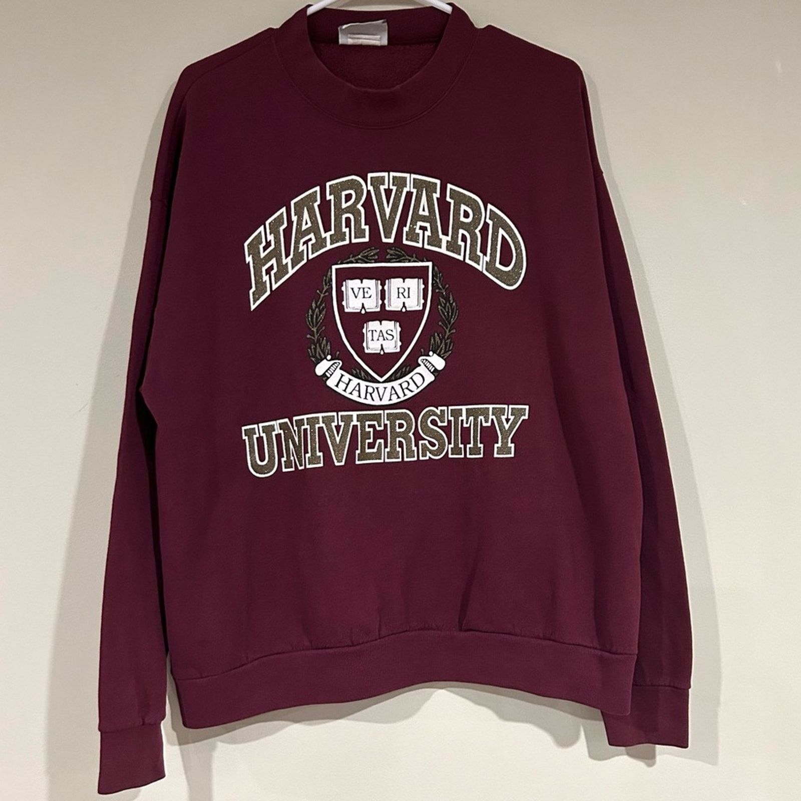 Lee Vintage Harvard Crimson Sweatshirt Size US XL / EU 56 / 4 - 1 Thumbnail