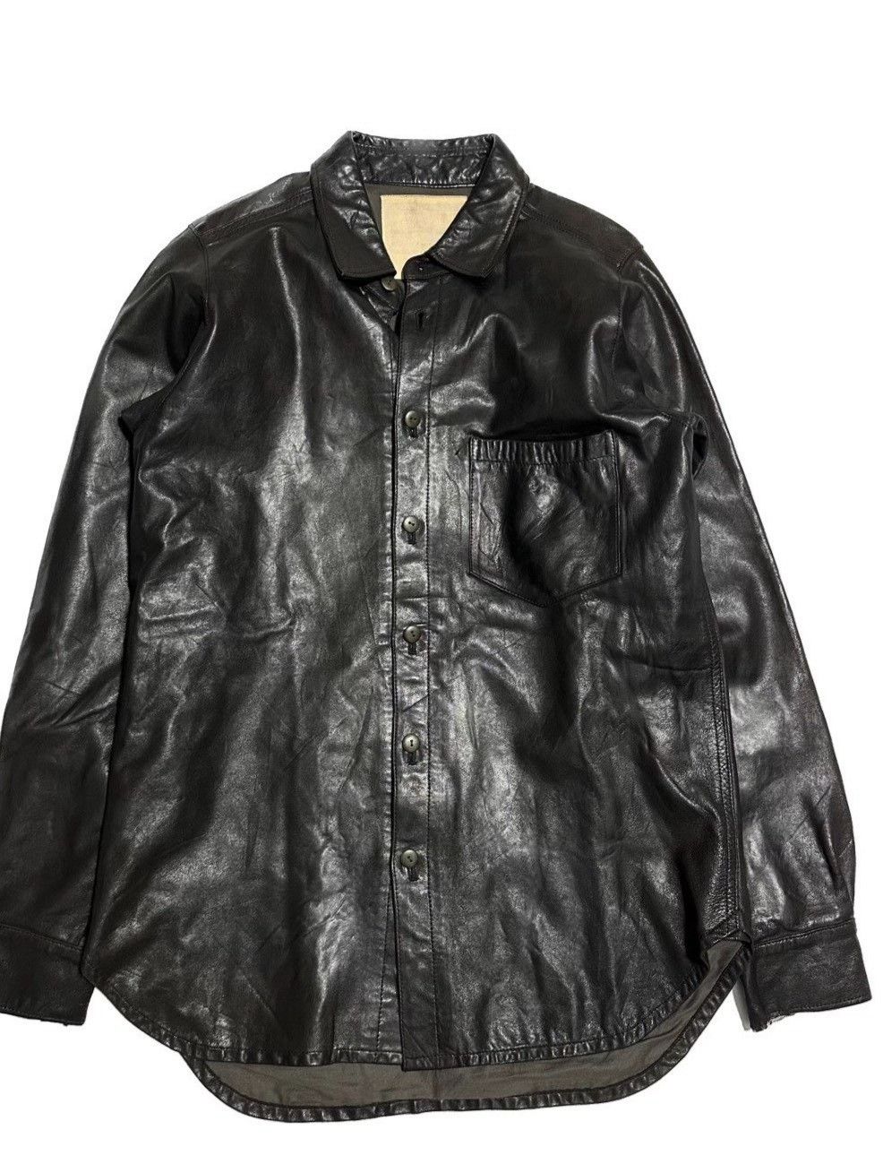Other Beauty:Beast Vintage Leather Shirt Size US M / EU 48-50 / 2 - 1 Thumbnail