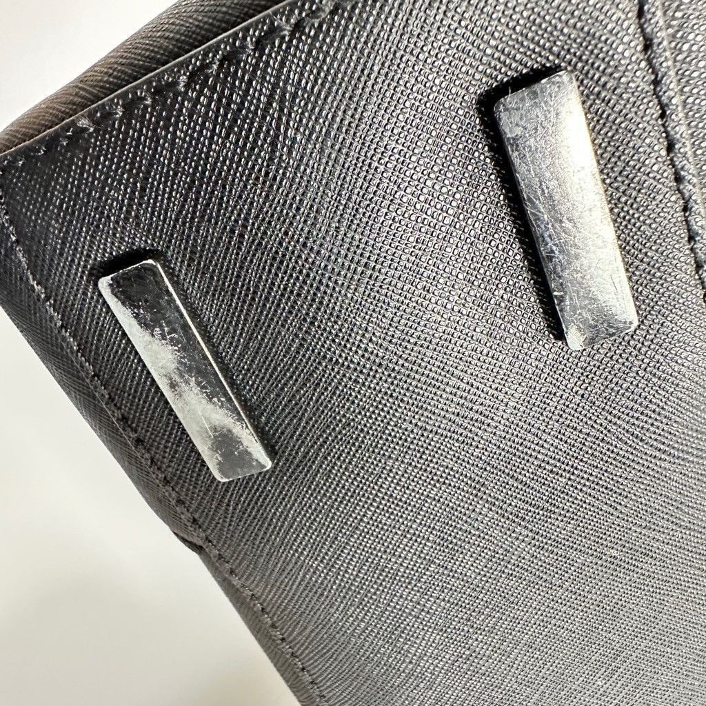 Rebecca Minkoff Rebecca Minkoff Saffiano Leather Black Satchel Crossbody Bag Size ONE SIZE - 15 Thumbnail