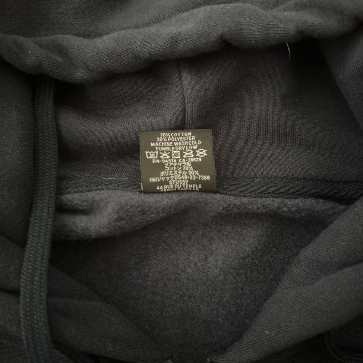 Stussy Stussy Zip Hoodie Size US L / EU 52-54 / 3 - 7 Thumbnail