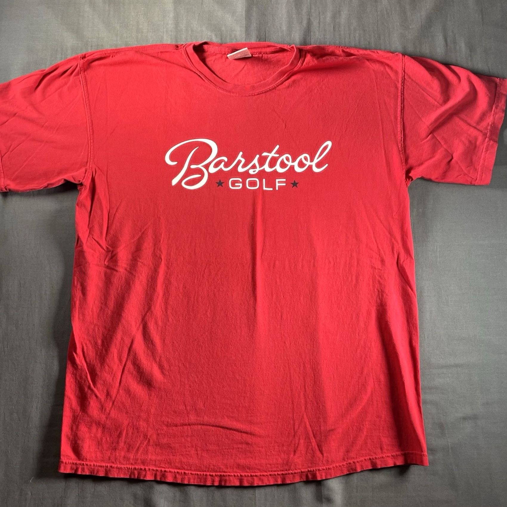 Vintage Barstool Barstool Sports Golf Shirt Men XL Red T-Shirt Sports Men XL Red Graphic Shirt Size US XL / EU 56 / 4 - 3 Thumbnail