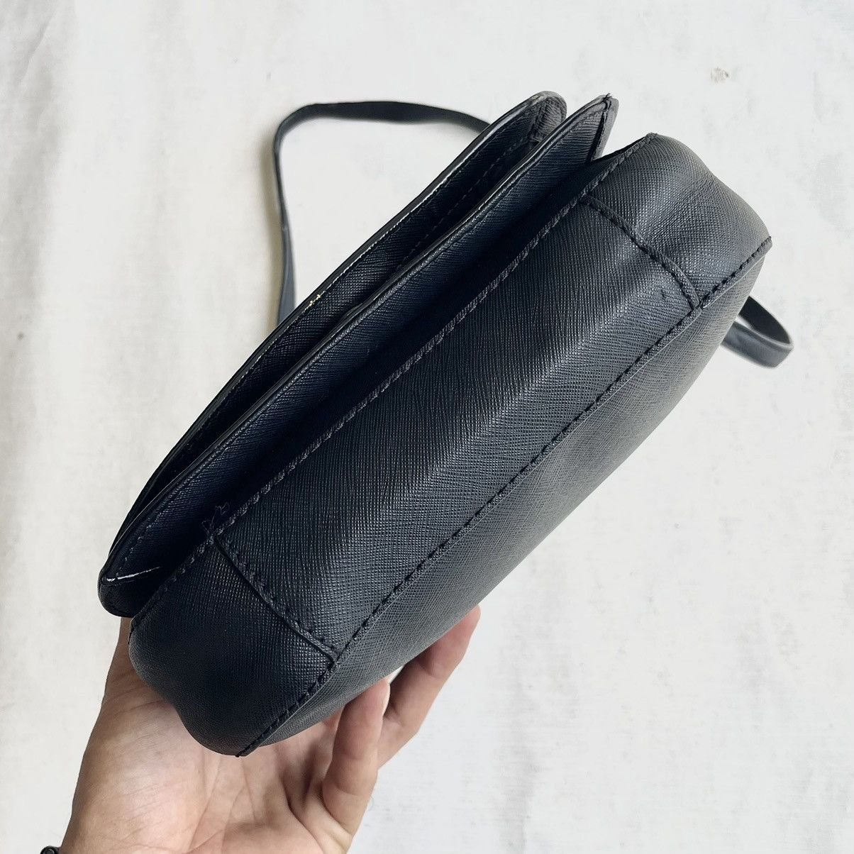 Jack Spade Kate Spade Black Leather Crossbody Size ONE SIZE - 9 Thumbnail