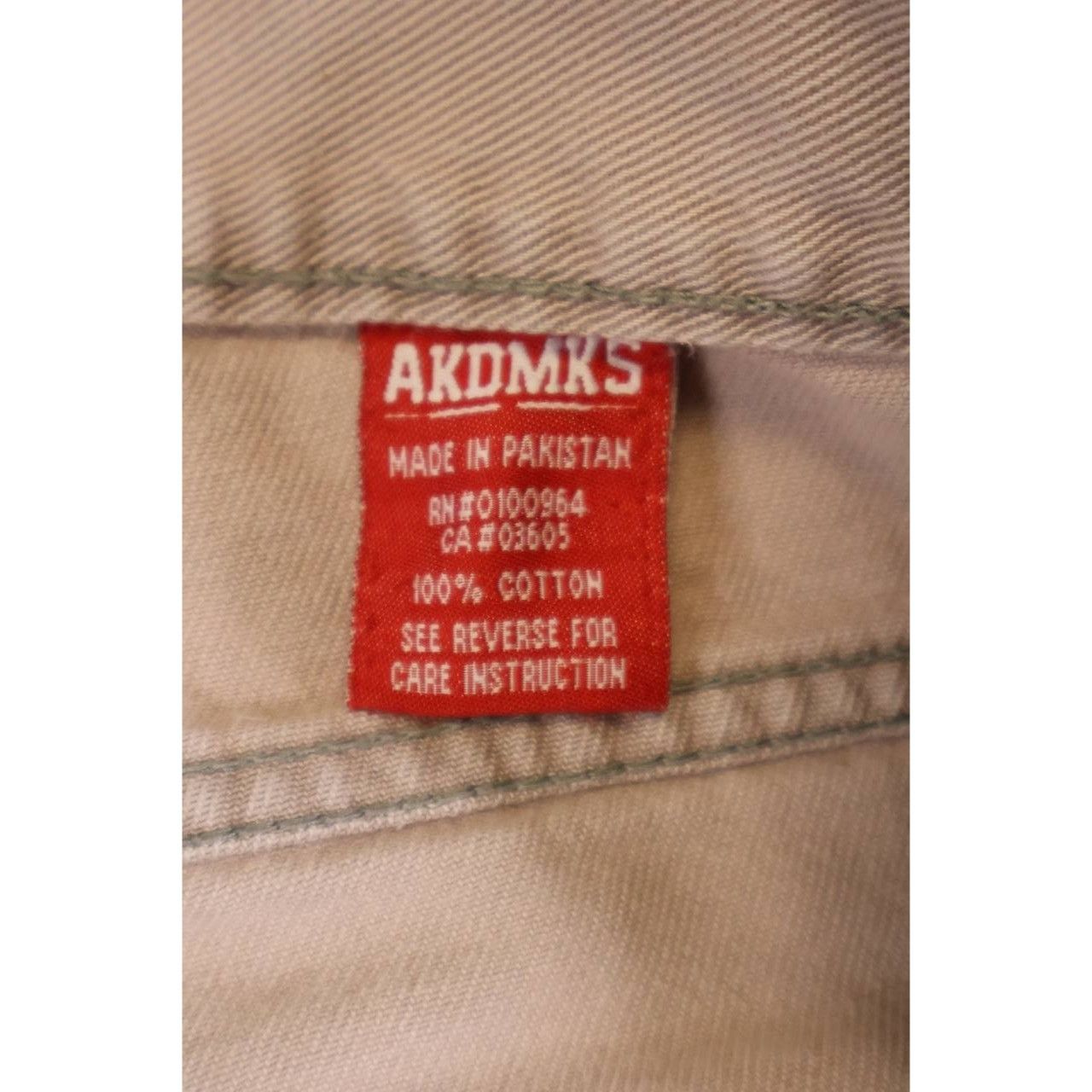 Vintage Vintage AKDMKS Baggy Denim Shorts Men’s 34 Brown Embroidered Size US 34 / EU 50 - 4 Thumbnail