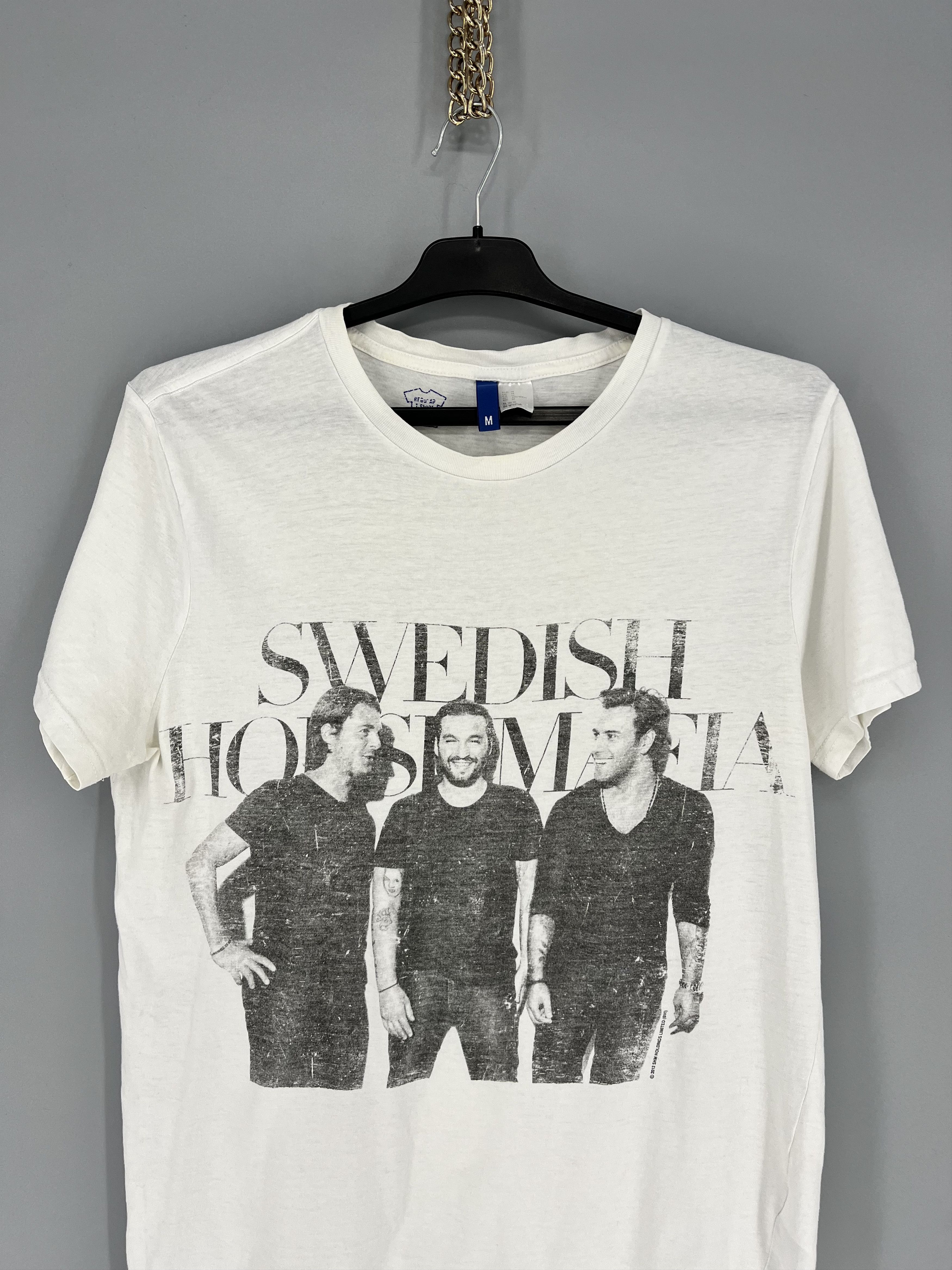 Band Tees Vintage Swedish House Mafia Big Logo Full Print Tshirt M Size US M / EU 48-50 / 2 - 6 Thumbnail