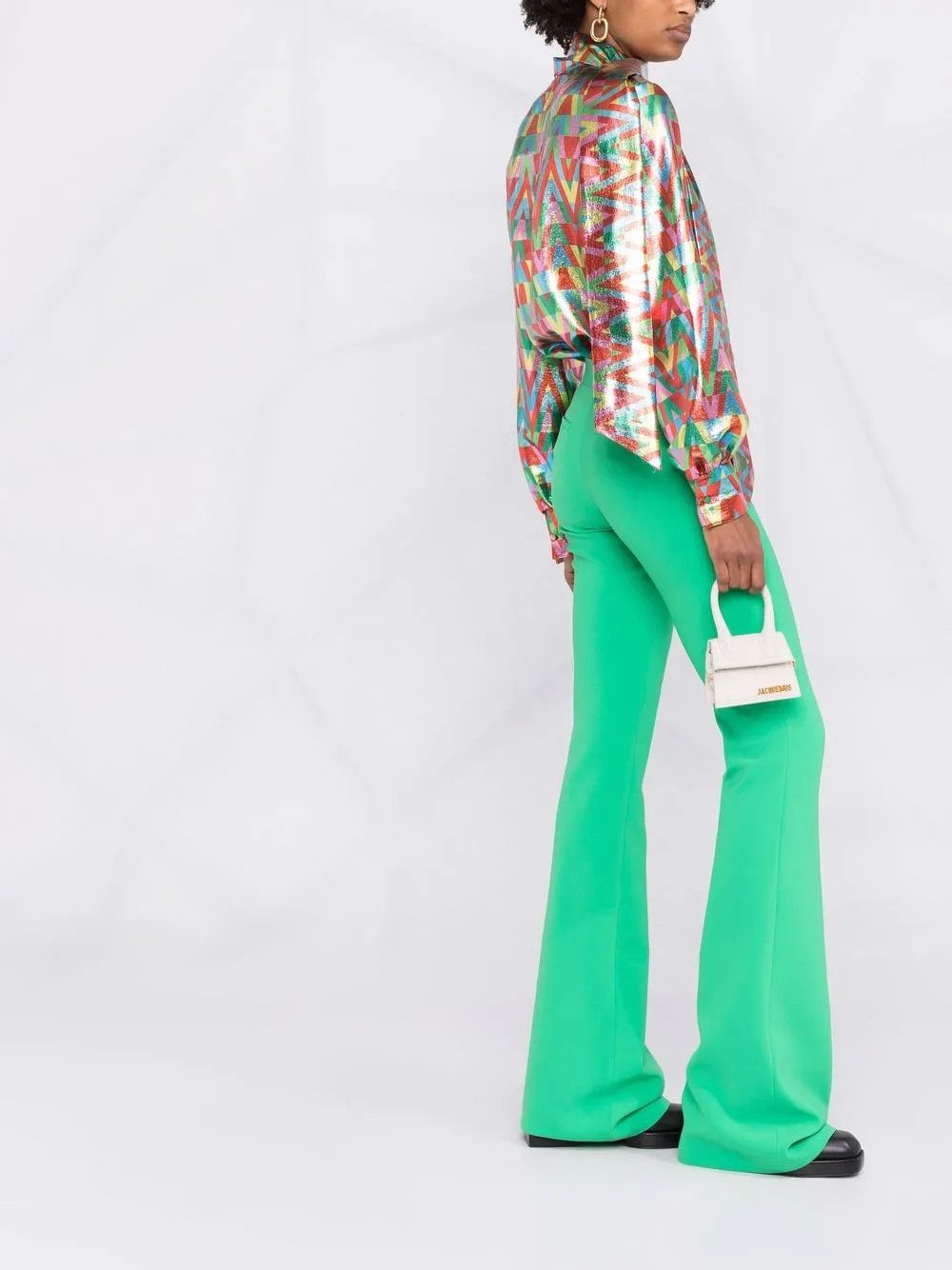Valentino o1y0326 Blouse in Multicolor Size S / US 4 / IT 40 - 6 Thumbnail