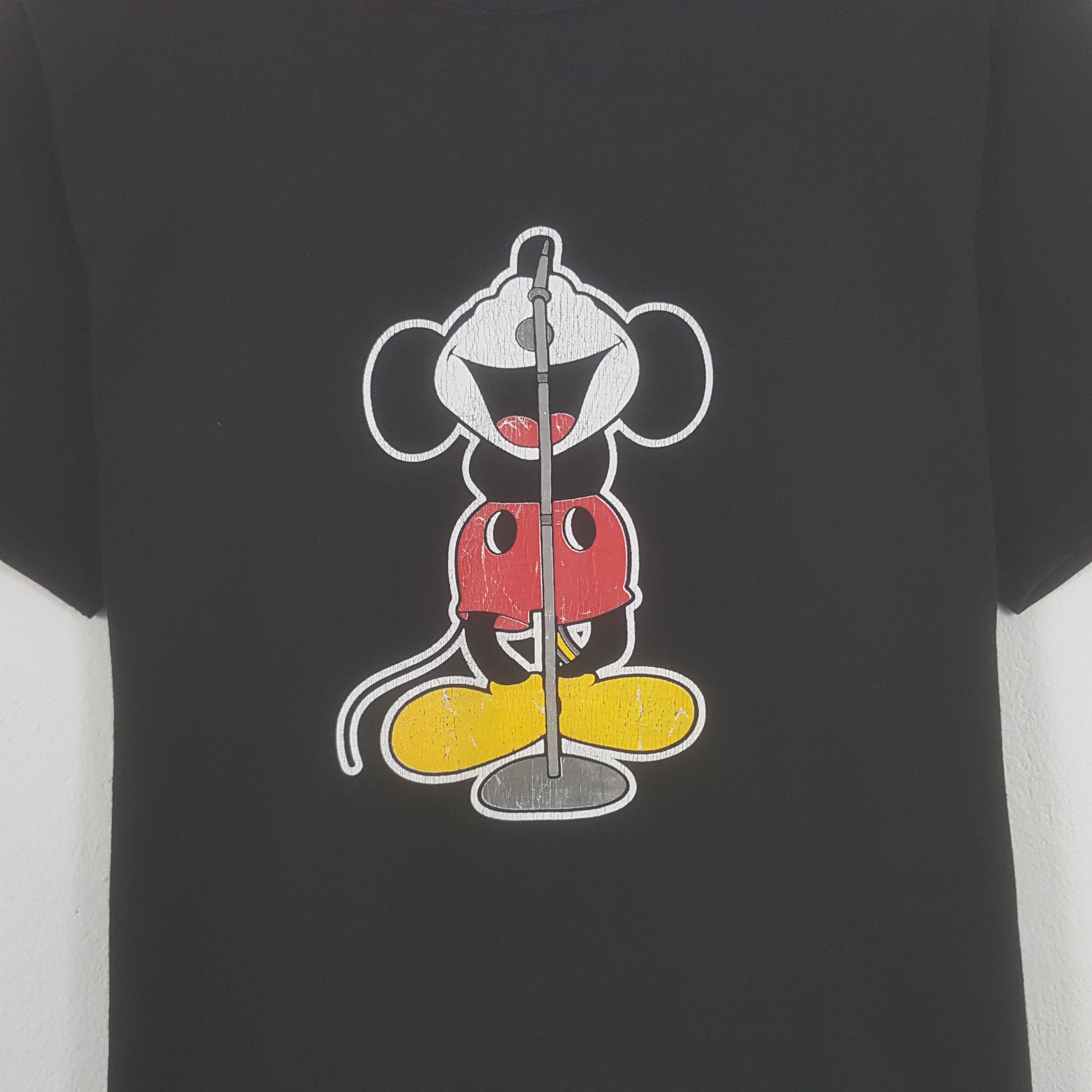 Japanese Brand × Mickey Mouse × Vintage Vintage Mickey Mouse Mirror Design Tshirt Size US M / EU 48-50 / 2 - 2 Thumbnail