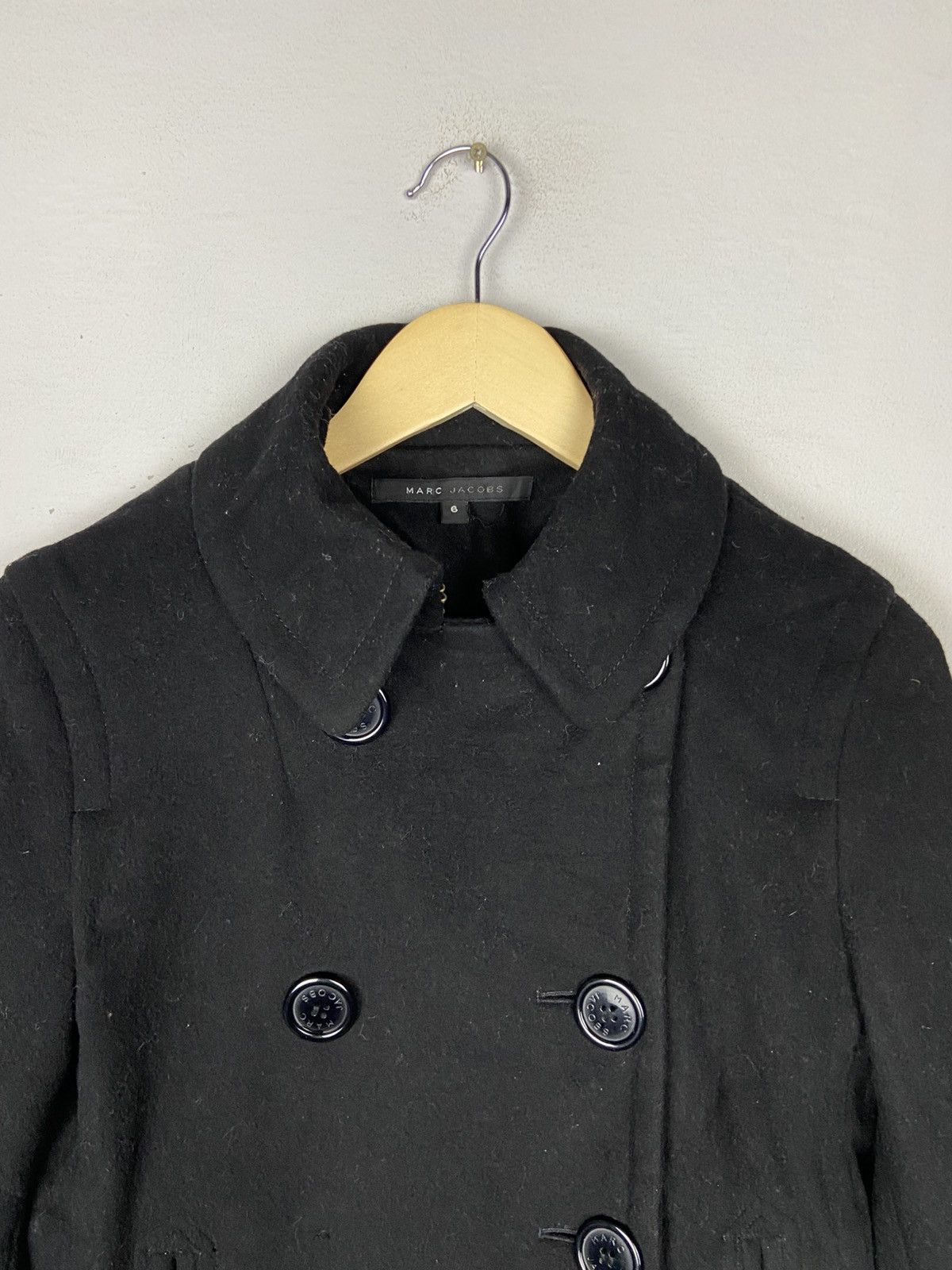 Marc Jacobs MARC JACOBS DOUBLE BREASTED COAT Size S / US 4 / IT 40 - 3 Thumbnail
