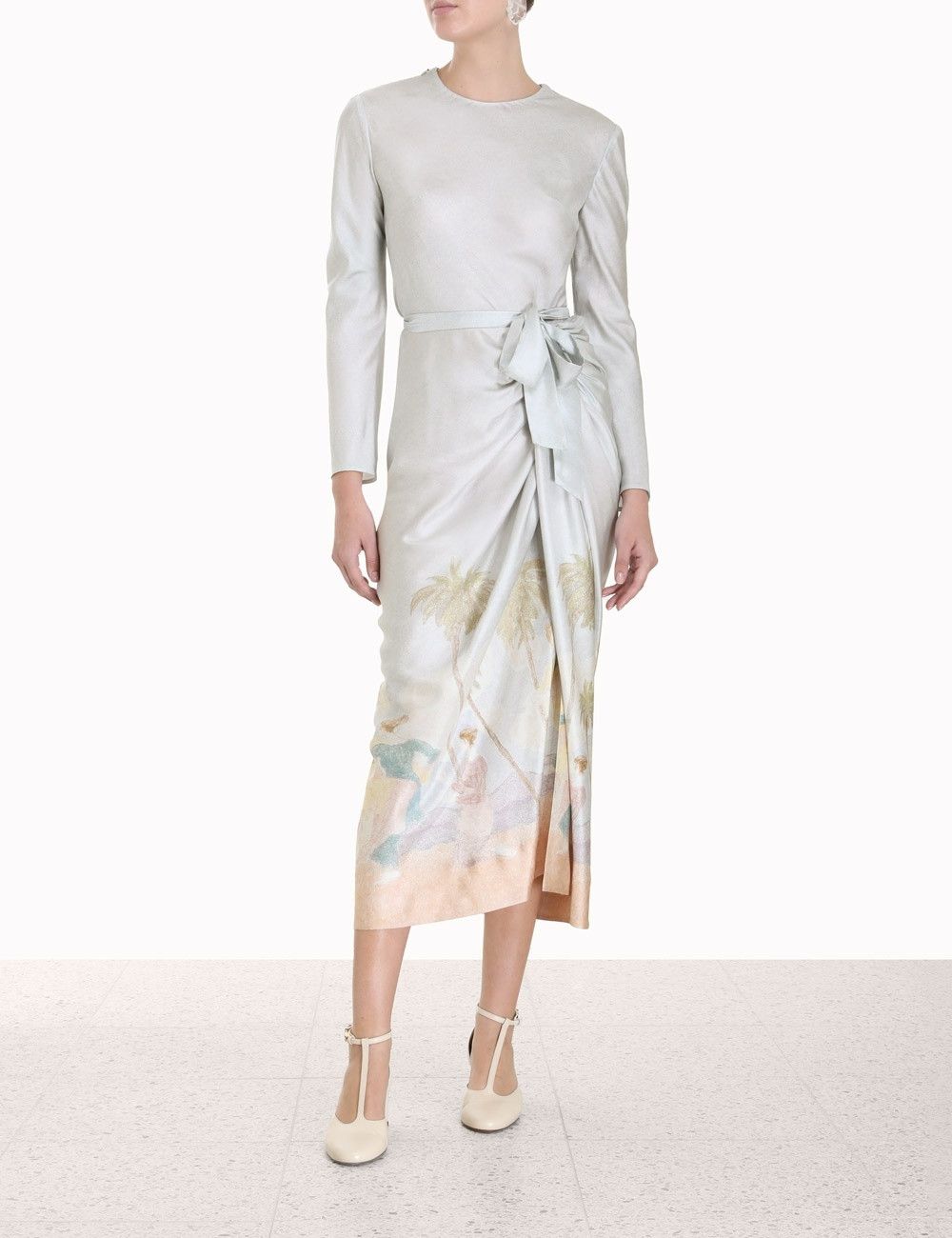 Zimmermann oc11z0425 Sensory Drape Dress in Multicolor Size S / US 4 / IT 40 - 3 Thumbnail