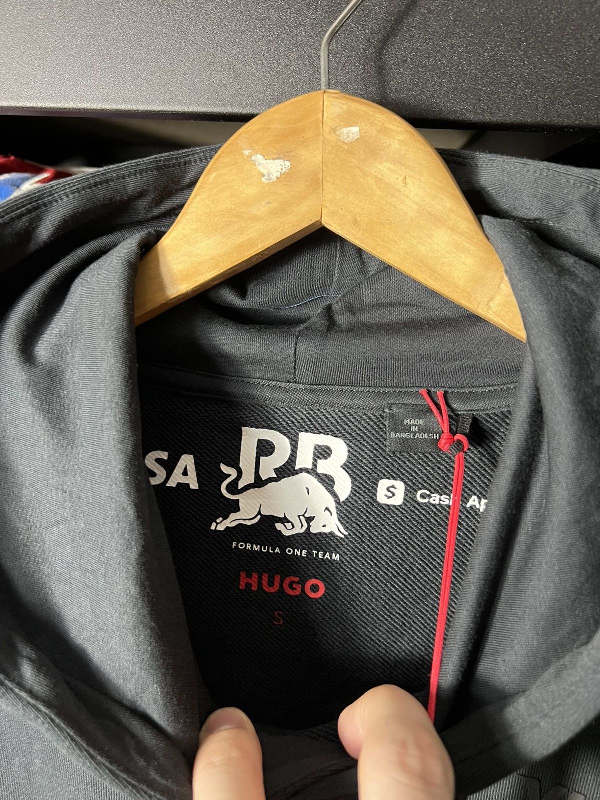 Hugo HUGO Red Bull Racing Oversized Hoodie Black F1 Visa Cash App Size US S / EU 44-46 / 1 - 14 Thumbnail