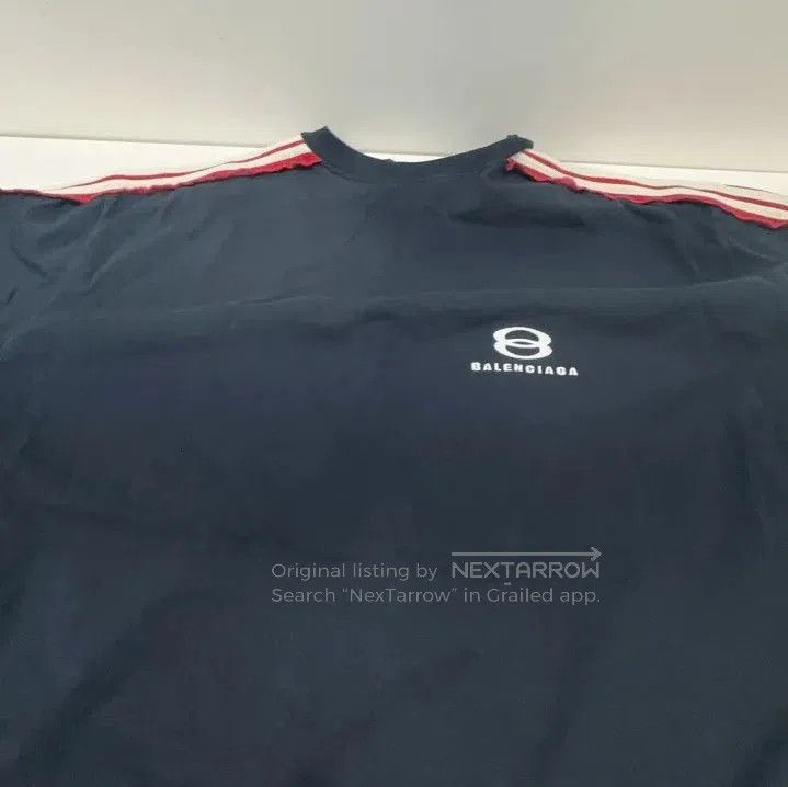 Balenciaga Balenciaga Summer Logo Striped T-Shirt. Size US M / EU 48-50 / 2 - 6 Thumbnail