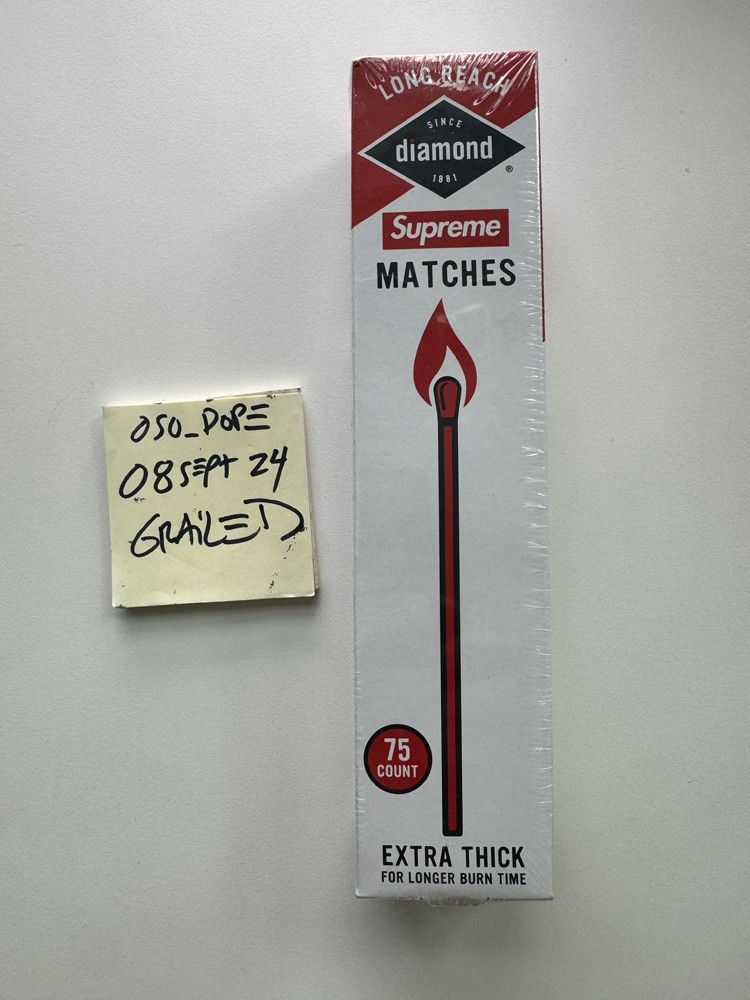 Supreme supreme diamond matches (pack of 75 - red) Size ONE SIZE - 2 Thumbnail