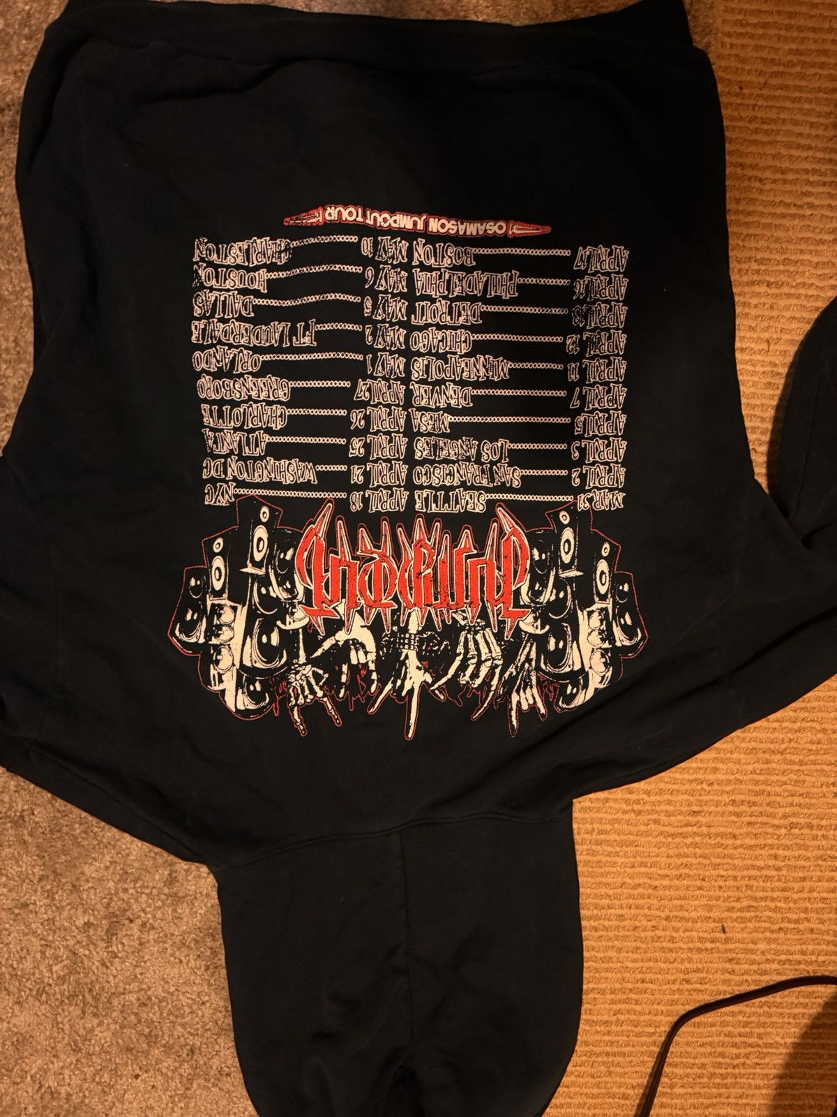 Osamason Osamason JumpOut Tour Hoodie Size US M / EU 48-50 / 2 - 3 Thumbnail