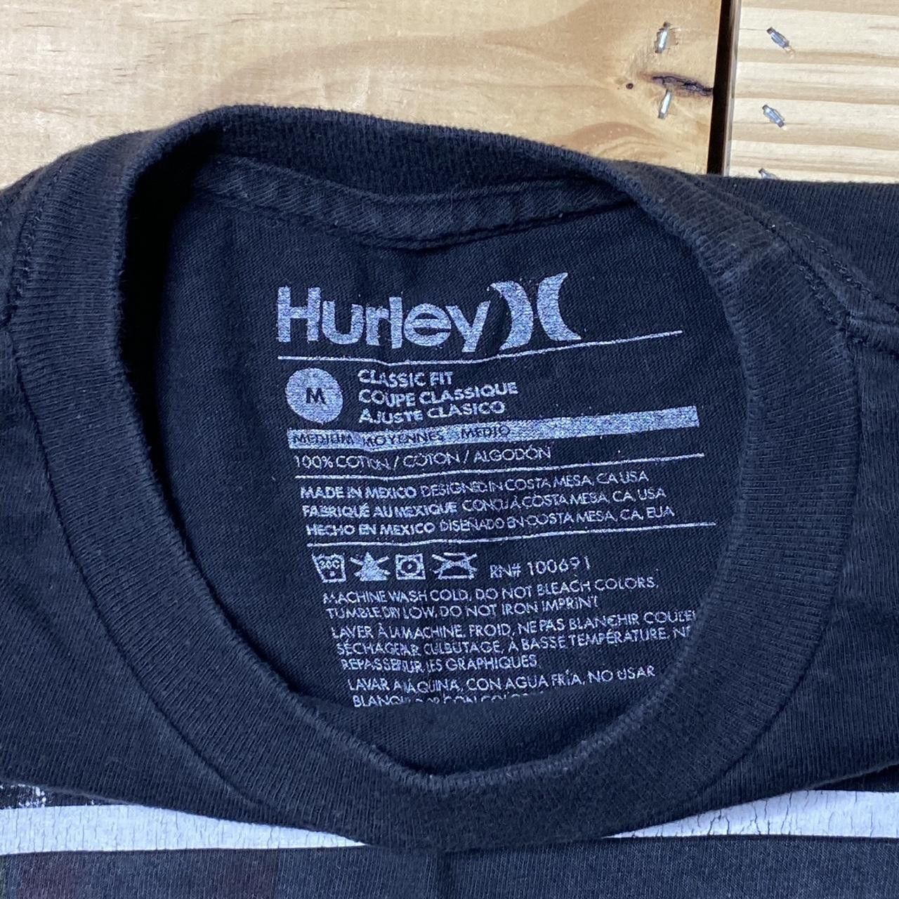 Hurley Hurley Black Y2K Surf Tee Size Medium Size US M / EU 48-50 / 2 - 3 Thumbnail