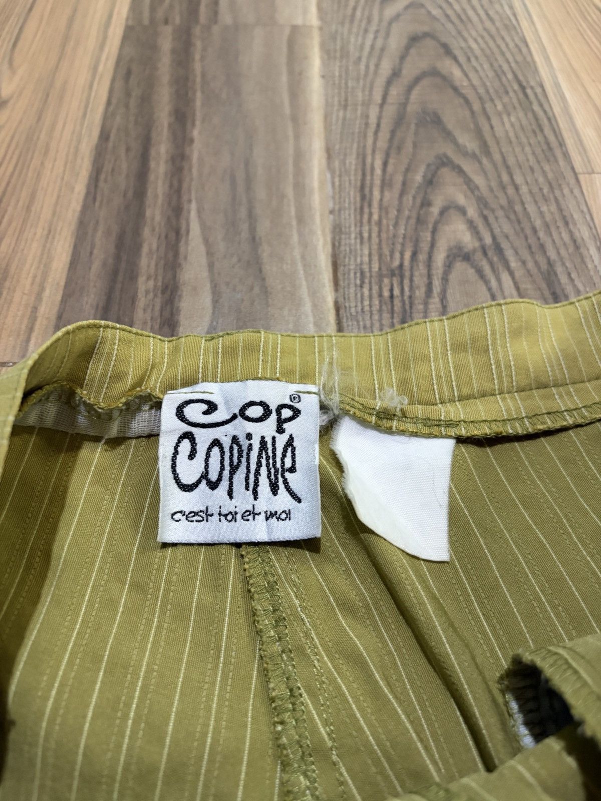 Cop Copine VINTAGE COP COPINE CASUAL STRIPE PANTS Size 28" / US 6 / IT 42 - 6 Thumbnail