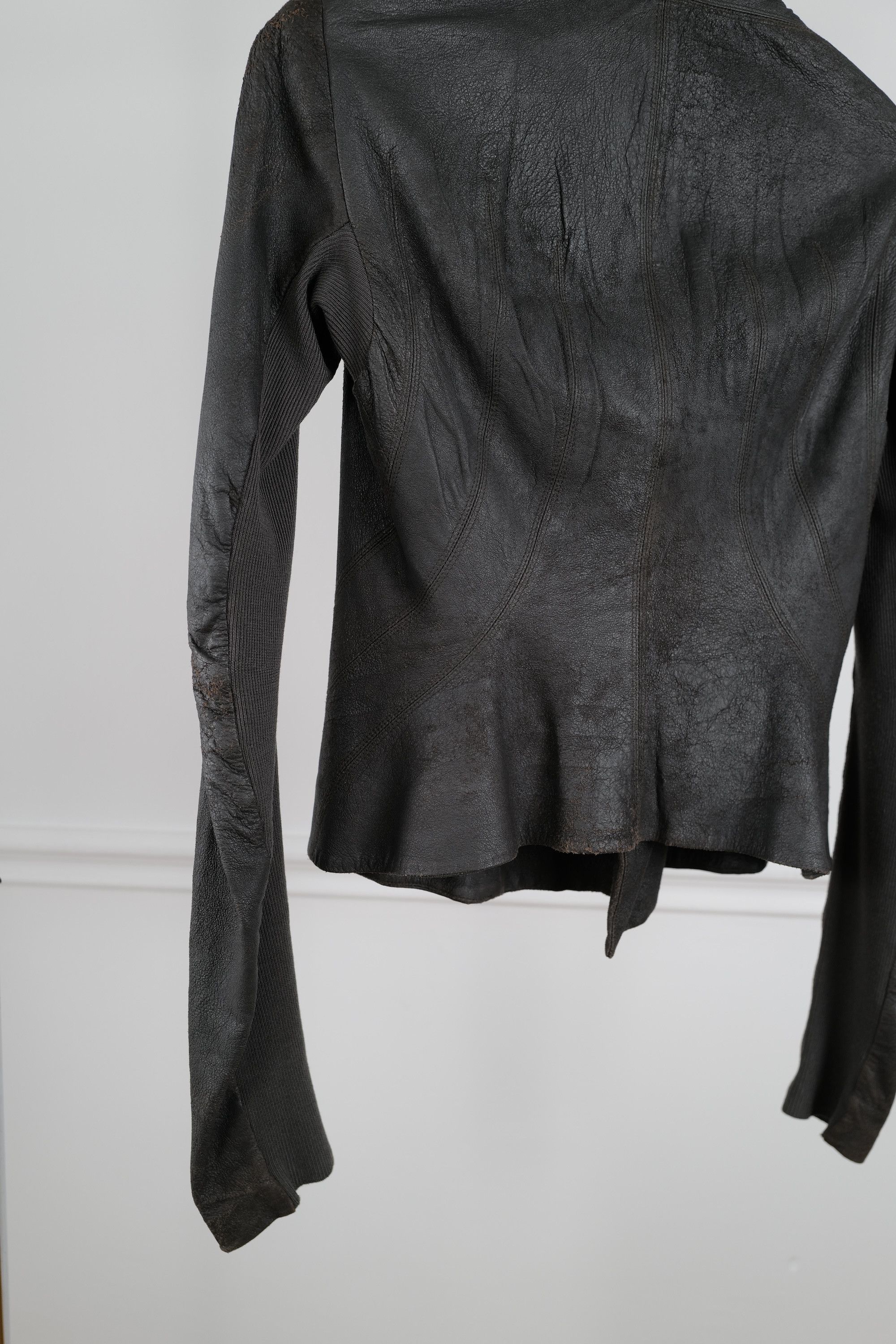 Rick Owens RICK OWENS LAMB LEATHER JACKET Size M / US 6-8 / IT 42-44 - 23 Thumbnail