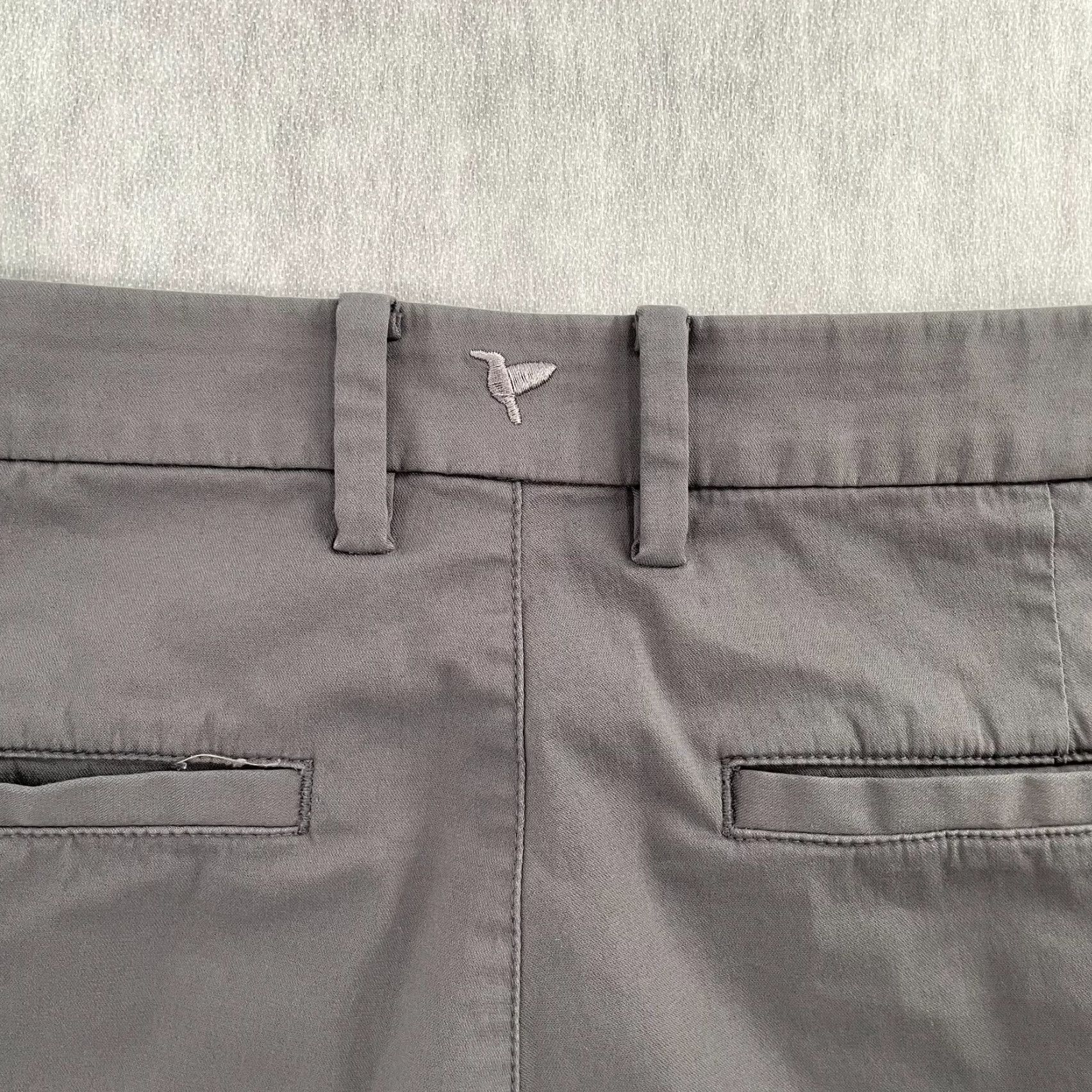 Vintage VINTAGE Birddogs Mens Pants Casual Slim Fit 32 Gray Cotton Blend Stretch Chino Size US 32 / EU 48 - 4 Thumbnail