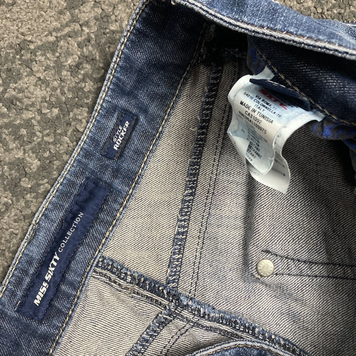 Miss Sixty × Vintage Miss sixty y2k vintage skinny jeans rocker style Size 26" / US 2 / IT 38 - 5 Thumbnail