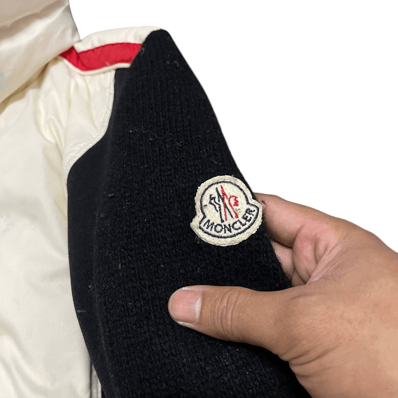 Moncler Moncler Knitted Sleeve Puffer Jacket Size S / US 4 / IT 40 - 6 Thumbnail