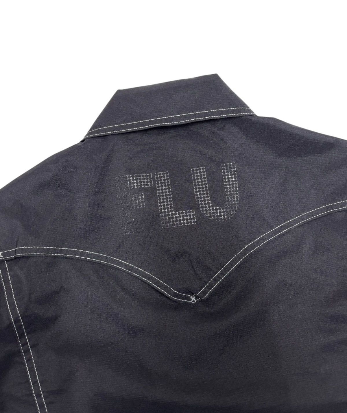 If Six Was Nine × Levi's 🔥RARE LEVIS FLU BLACK NYLON TRUCKER JACKET Size US M / EU 48-50 / 2 - 11 Thumbnail