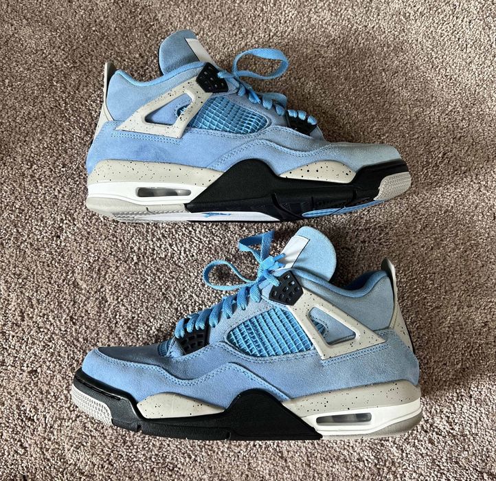 snipes jordan 4 unc