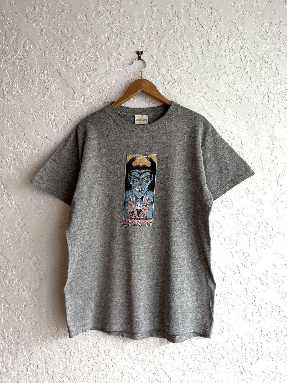 Hook-Ups Rare Vintage Hook-Ups Dracula 90's T-shirt Size US L / EU 52-54 / 3 - 1 Thumbnail