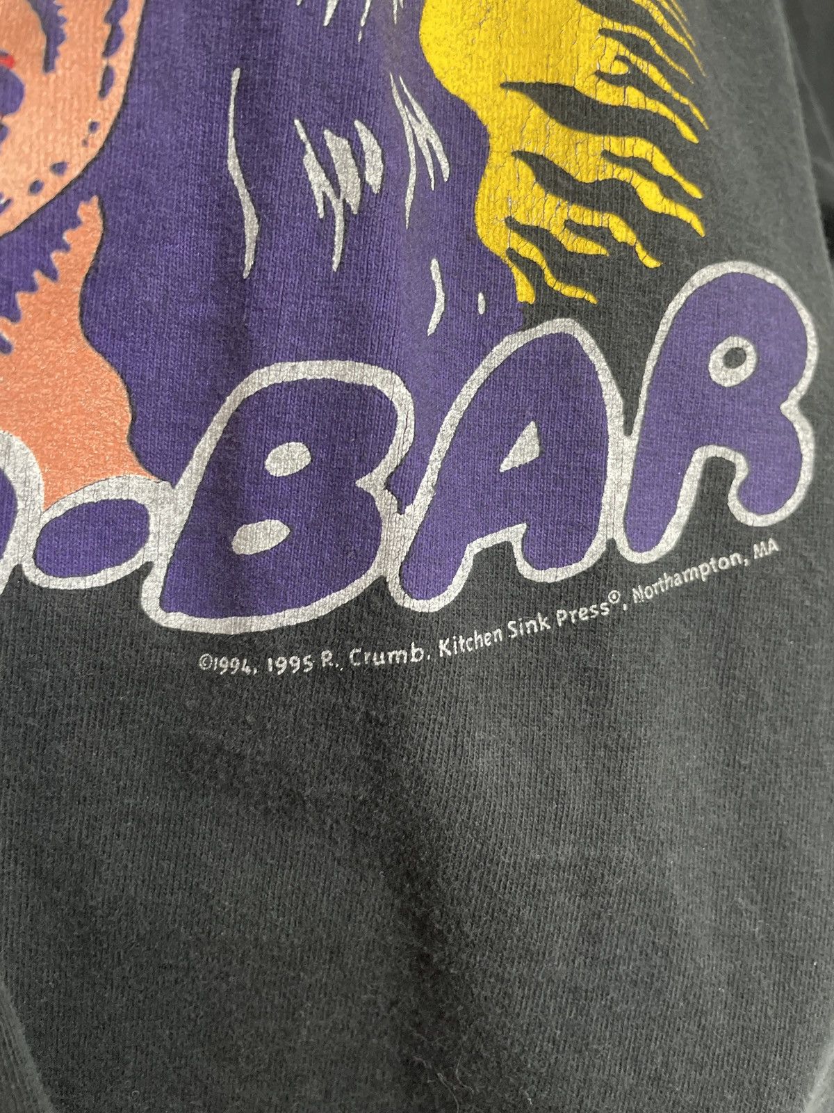 Fruit Of The Loom × Vintage 1994 DEVIL GIRL CHOCO BAR GRAPHIC SHIRT Size US L / EU 52-54 / 3 - 6 Thumbnail
