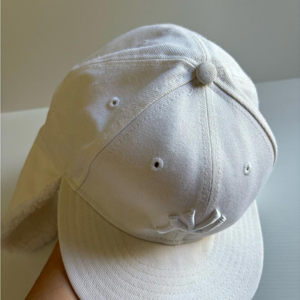 Designer Rare Y2K NY Yankees New Era White Snapback Hat Size ONE SIZE - 6 Thumbnail