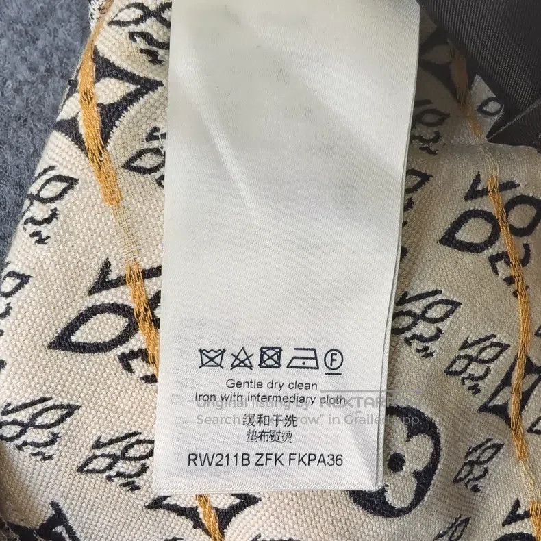 Louis Vuitton Louis Vuitton Logo Full Zip Pocket Casual Pants Size 35" - 4 Thumbnail