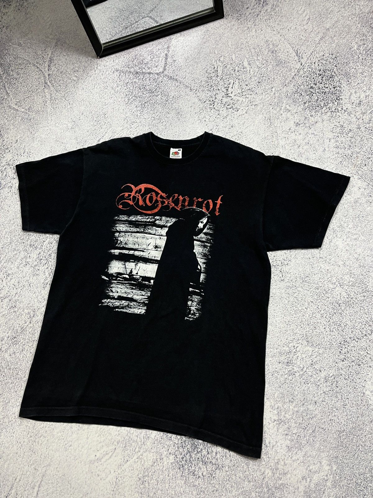 Band Tees × Vintage Vintage 2000s Rammstein Rosenrot T Shirt Band Tee Size US L / EU 52-54 / 3 - 3 Thumbnail