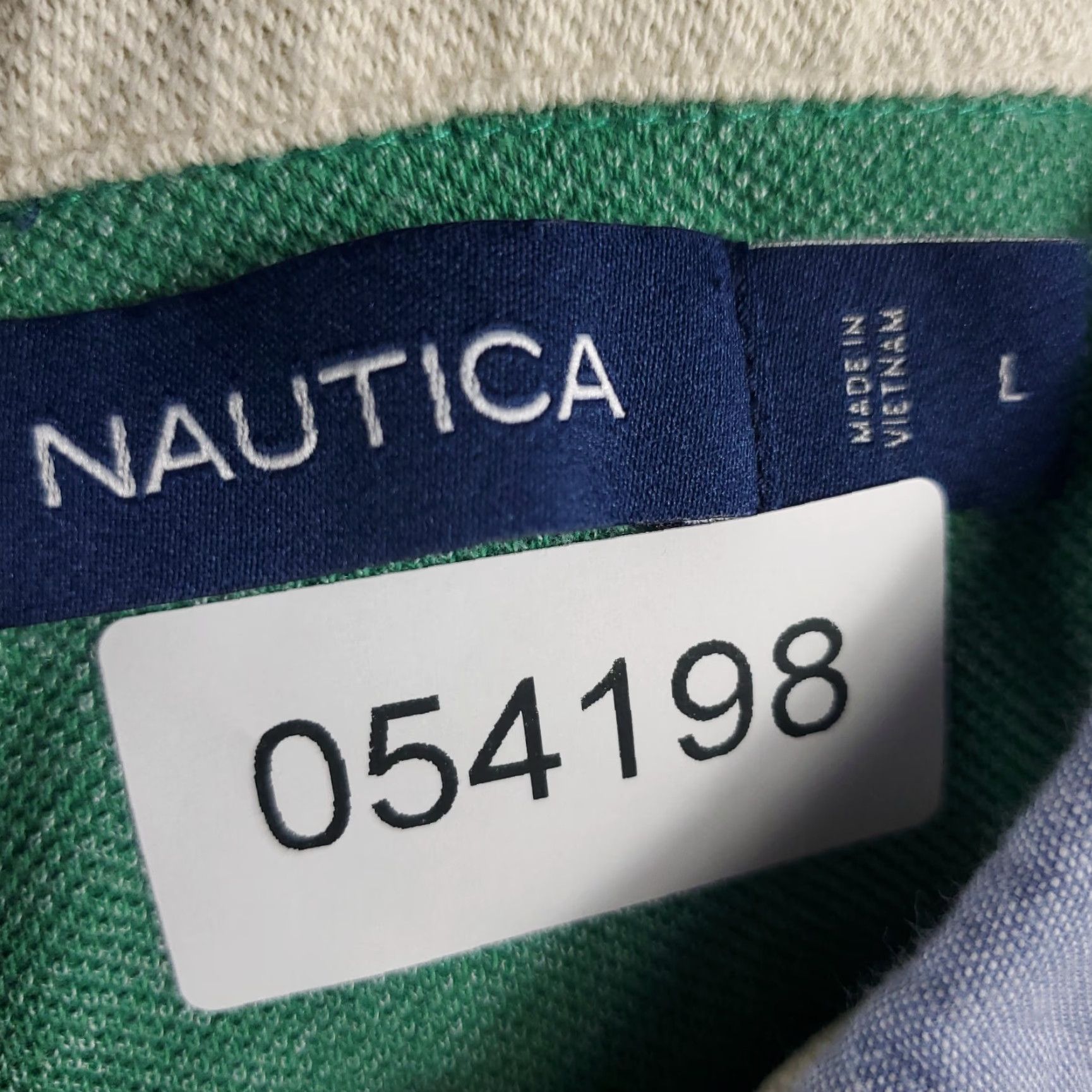 Nautica Nautica Polo Shirt Men L Green Casual Polo Shirt Size US L / EU 52-54 / 3 - 7 Thumbnail