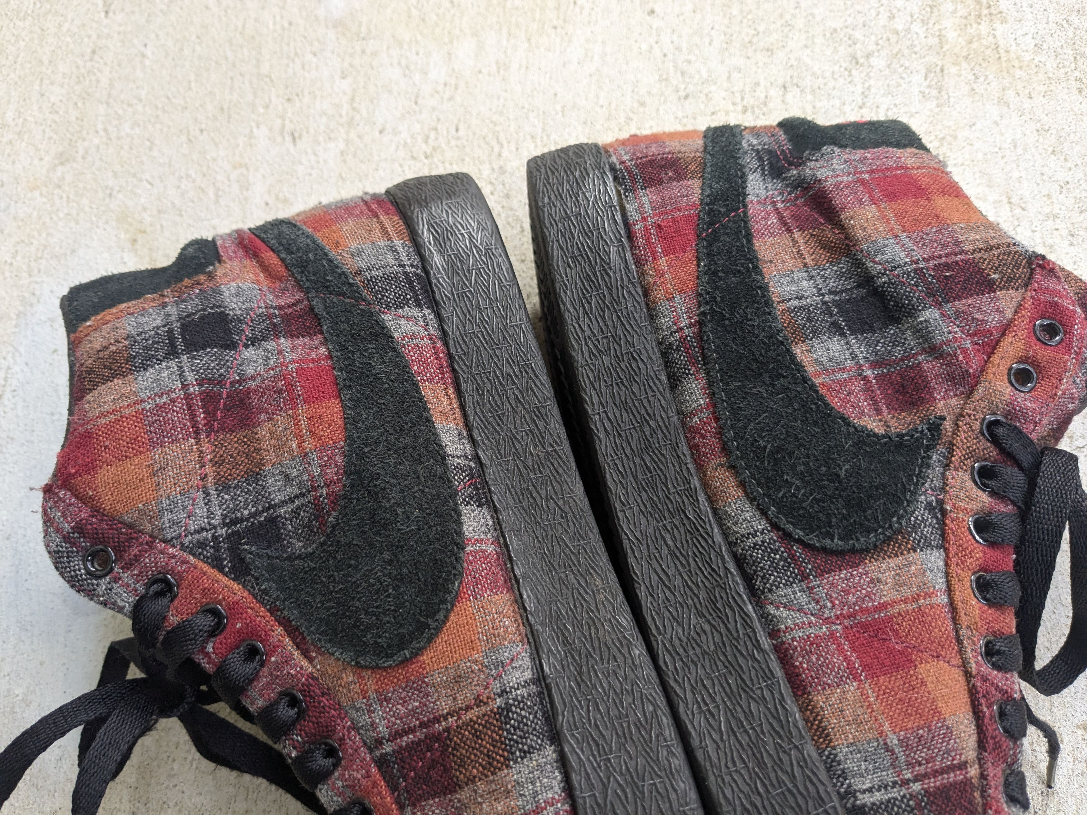 Nike NIKE SB BLAZER HIGH PRM Todd Jordan 310801-601 Plaid Size US 10.5 / EU 43-44 - 11 Thumbnail