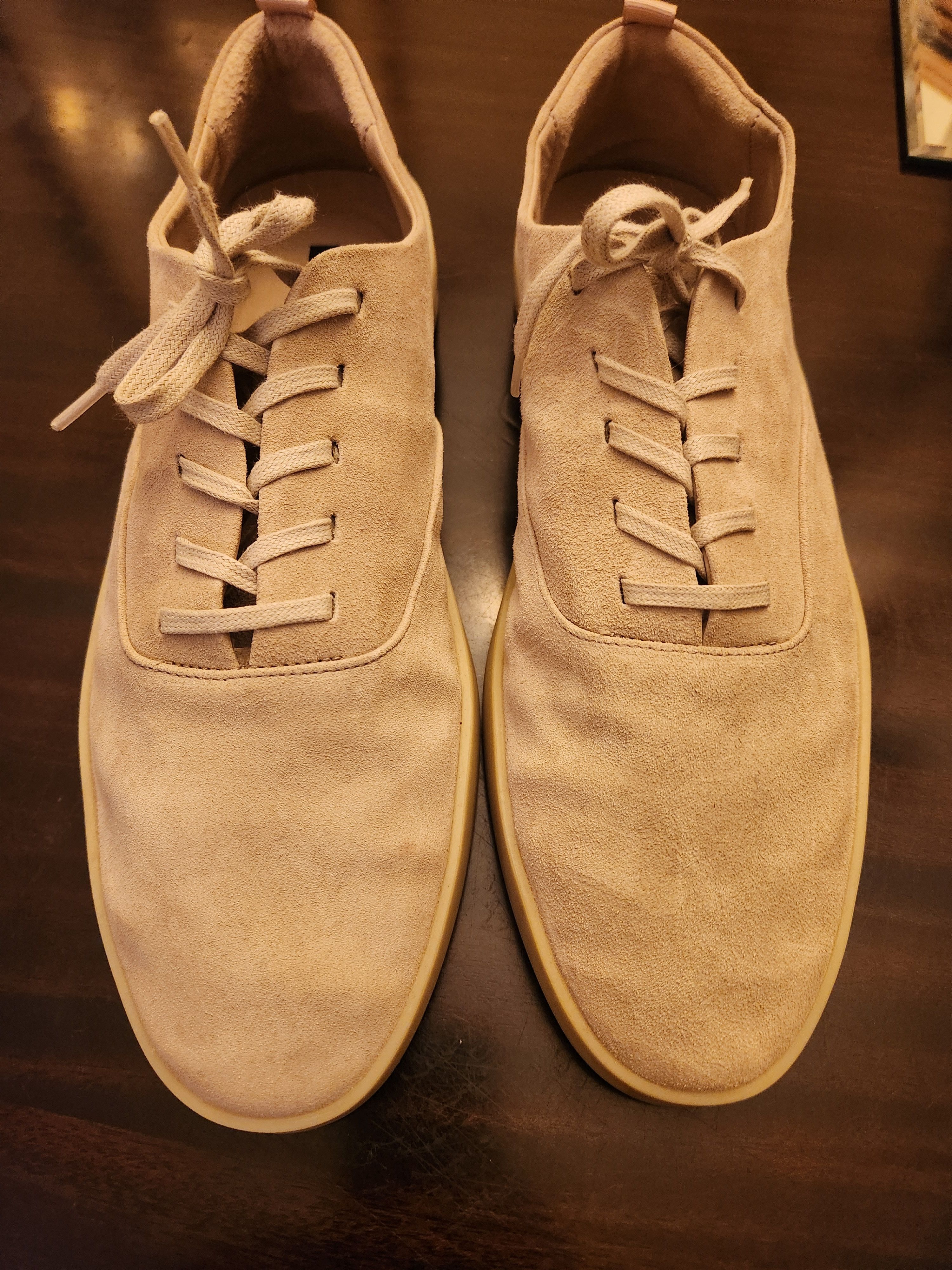 Wolf & Shepherd Men's Beige Lace-up Sneakers Size US 12 / EU 45 - 1 Thumbnail