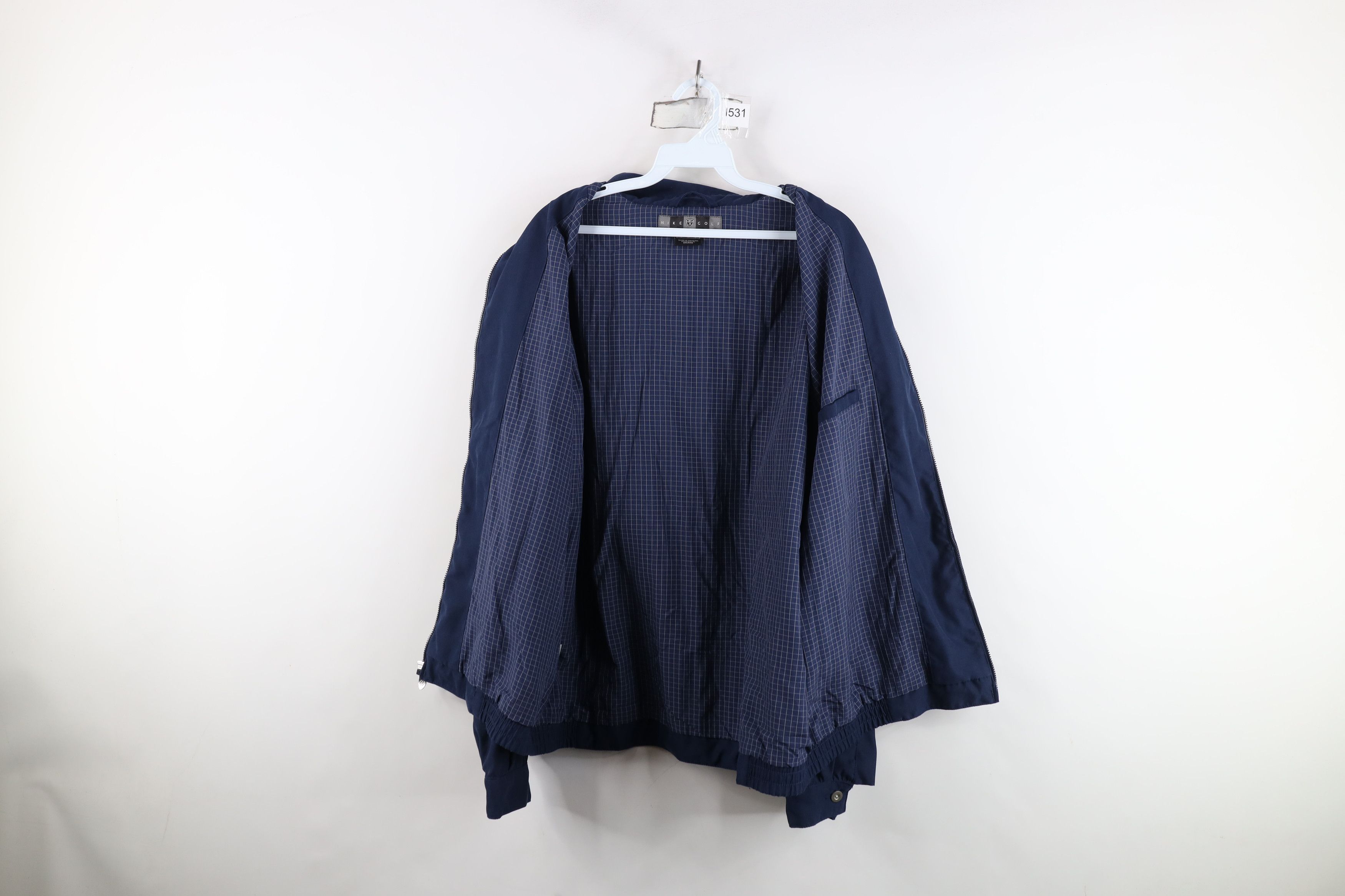 Nike Vintage Nike Golf Scott Mini Swoosh Microfiber Bomber Jacket Size US M / EU 48-50 / 2 - 9 Thumbnail