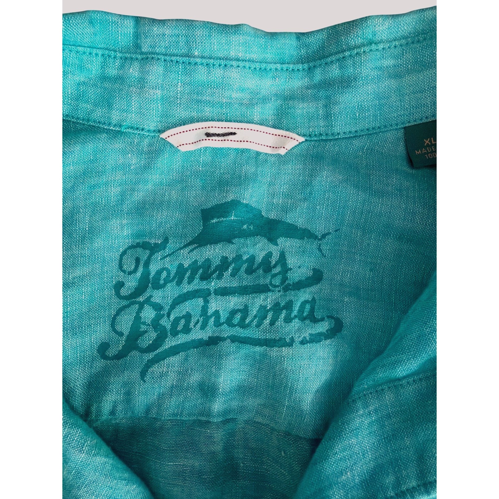 Tommy Bahama Tommy Bahama Paradise Breezer XL Linen long sleeve shirt but Size US XL / EU 56 / 4 - 8 Thumbnail