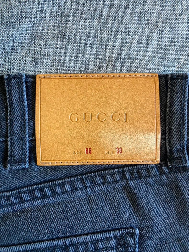 Gucci Gucci Men's Dark Gray Denim Pants-2505 Size US 38 / EU 54 - 5 Thumbnail