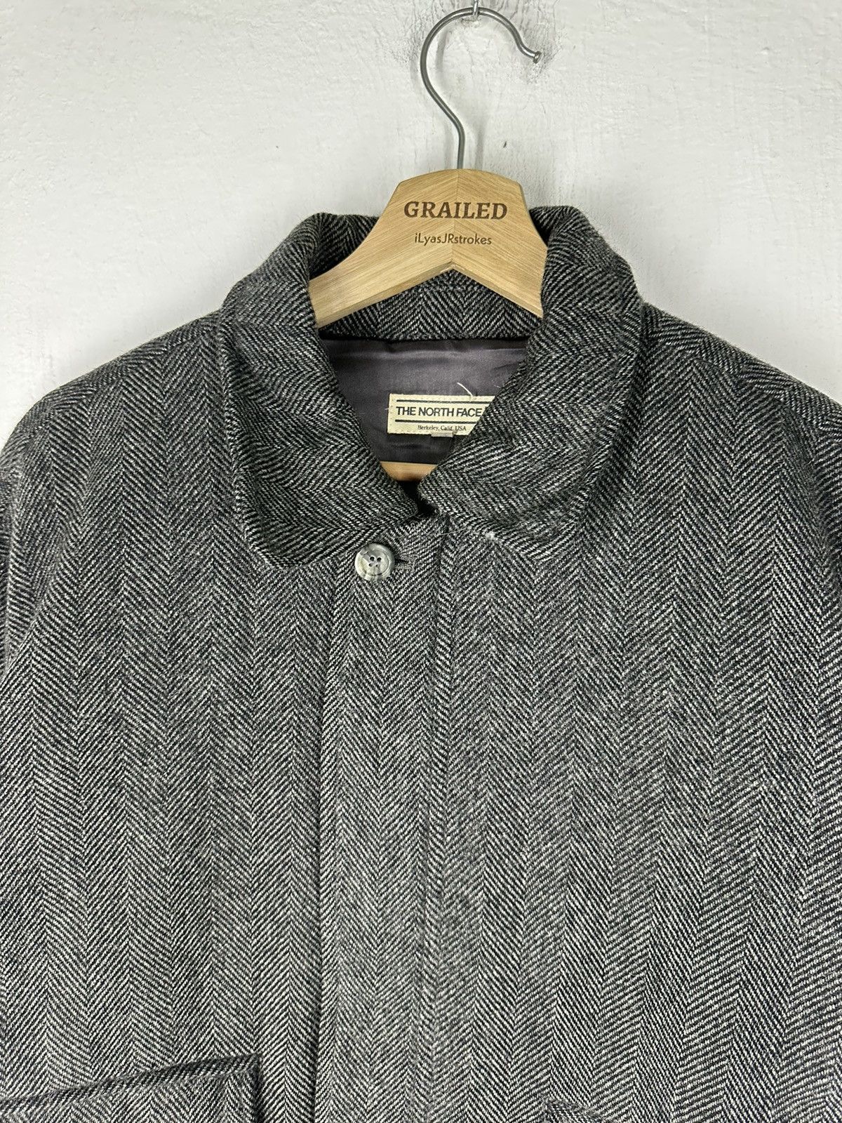 The North Face Vintage TNF The North Face Worker Wool Jacket Size US L / EU 52-54 / 3 - 4 Thumbnail
