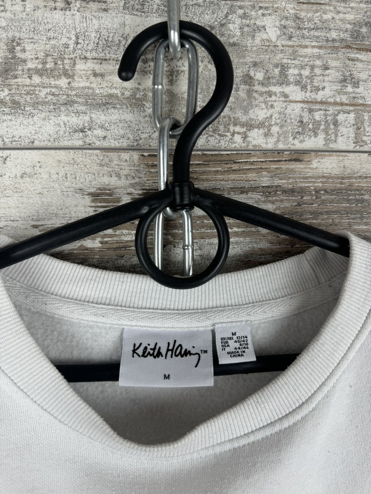 Japanese Brand × Keith Haring Vintage Keith Haring Sweatshirt big logo streetwear y2k Size US M / EU 48-50 / 2 - 11 Thumbnail