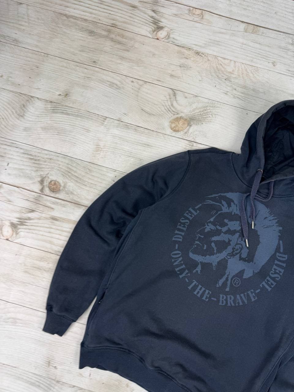 Diesel Vintage Diesel Hoodie Faded Y2K 00s Size US M / EU 48-50 / 2 - 3 Thumbnail