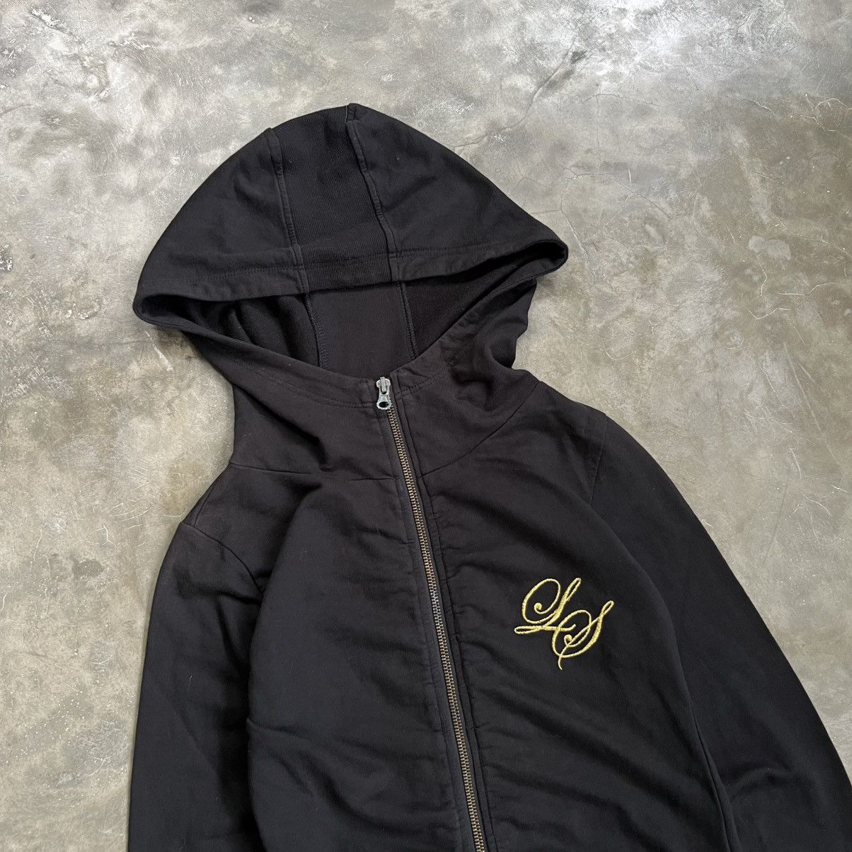 Lip Service 2000’s Lip Service LS Embroidery Zip Hoodie Size US XS / EU 42 / 0 - 2 Thumbnail